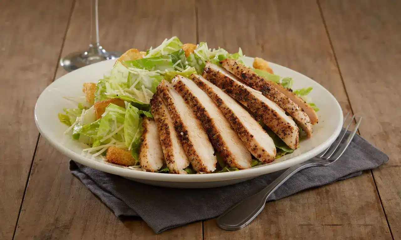 BJ’s Chicken Caesar Salad Price Nutrition and Allergen Chicken Caesar Salad