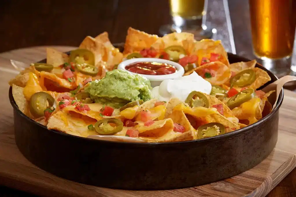 Deep Dish Nachos