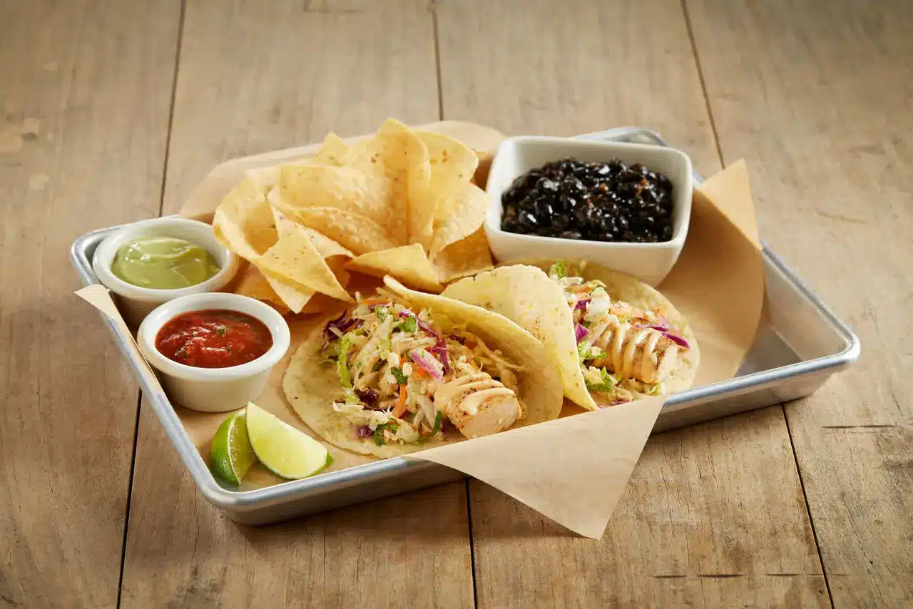 BJ’s Mahi-Mahi or Shrimp Tacos Price Nutrition and Allergen Mahi-Mahi or Shrimp Tacos