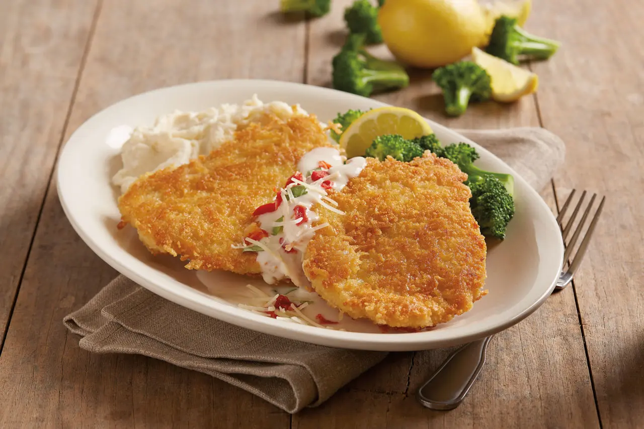 BJ’s Parmesan-Crusted Chicken Price Nutrition and Allergen Parmesan-Crusted Chicken
