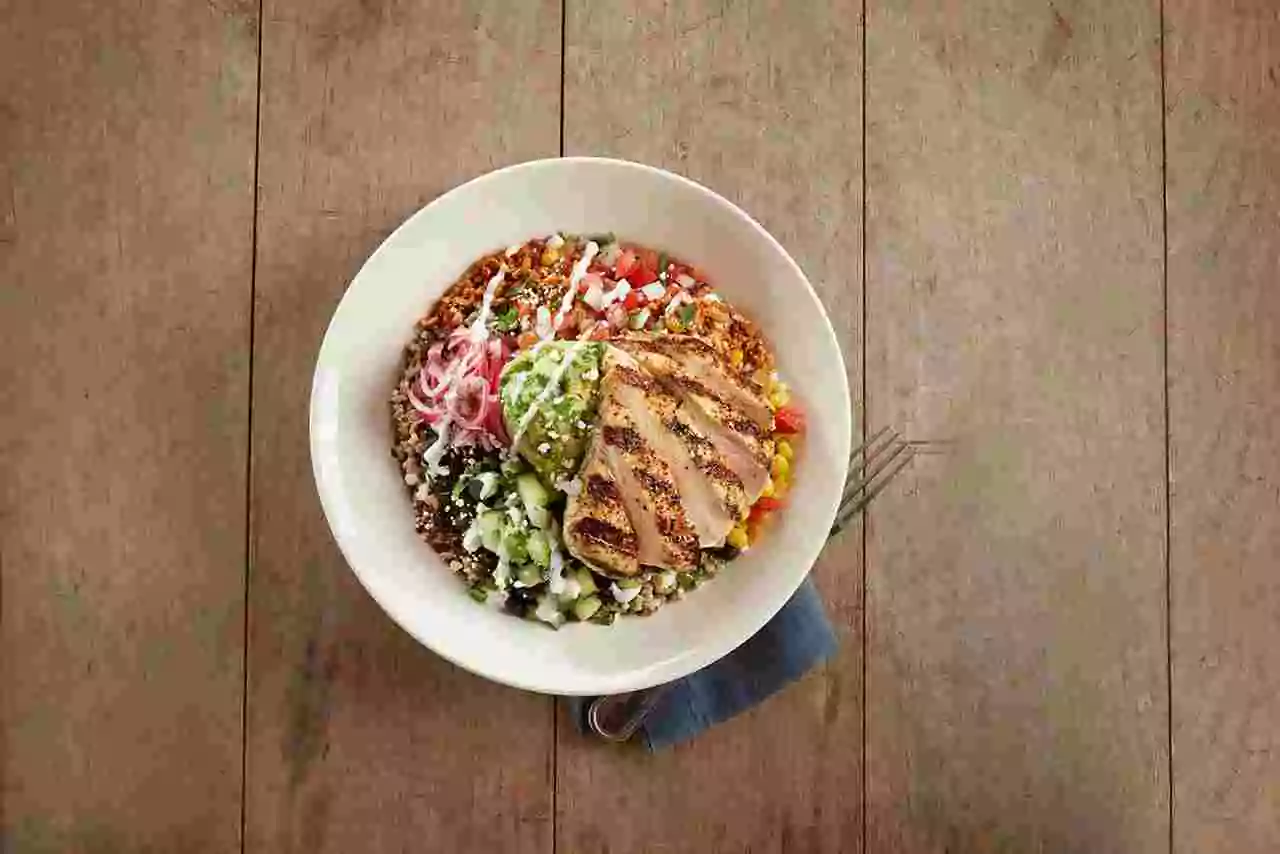 BJ's Brewhouse Bowl with Chicken Price Nutrition and Allergen BJ's Brewhouse Bowl with Chicken
