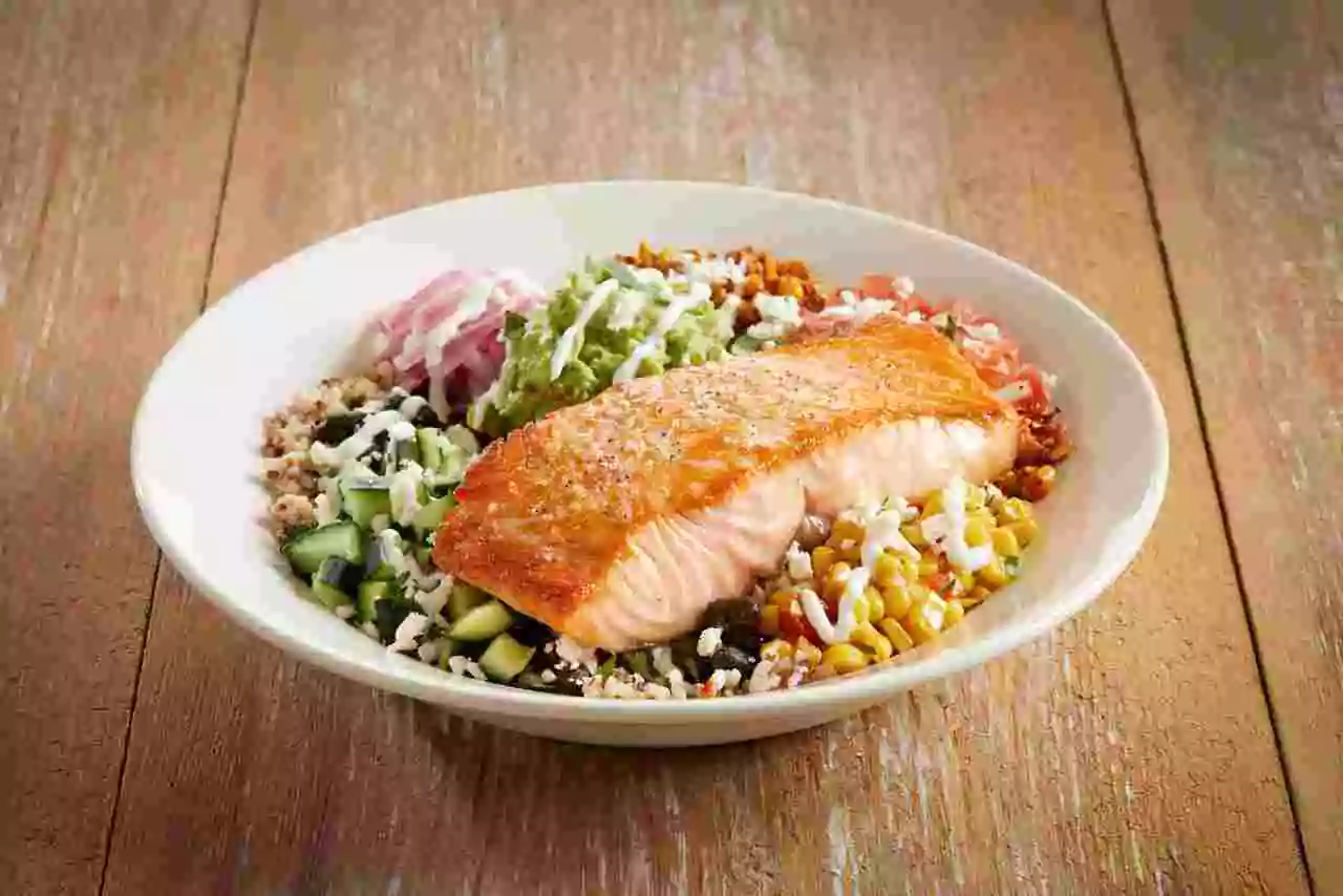 BJ’s Brewhouse Bowl with Salmon* Price Nutrition and Allergen BJ's Brewhouse Bowl with Salmon*