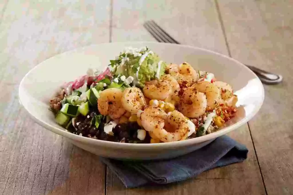 BJ's Brewhouse Bowl with Shrimp