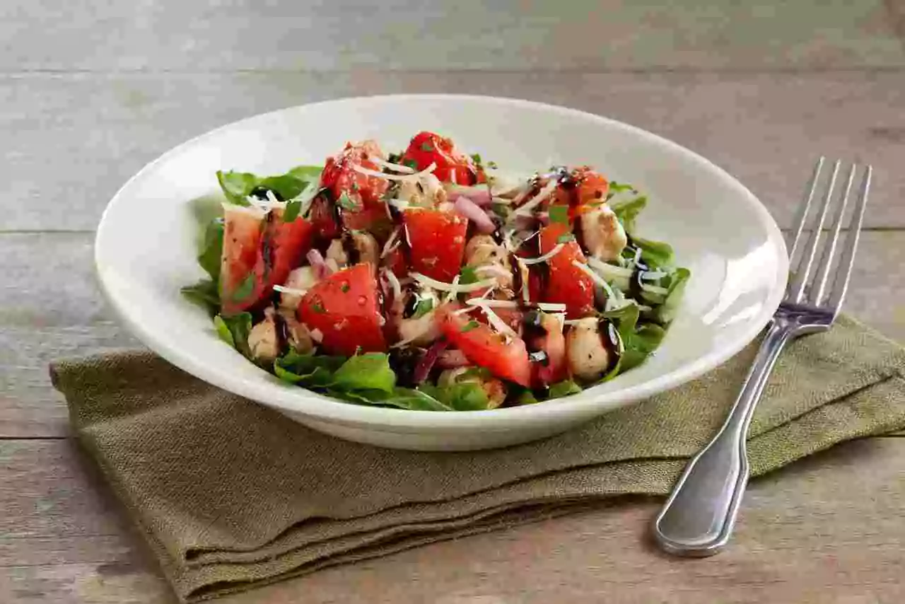 BJ’s Fresh Mozzarella and Tomato Salad Price Nutrition and Allergen Fresh Mozzarella and Tomato Salad