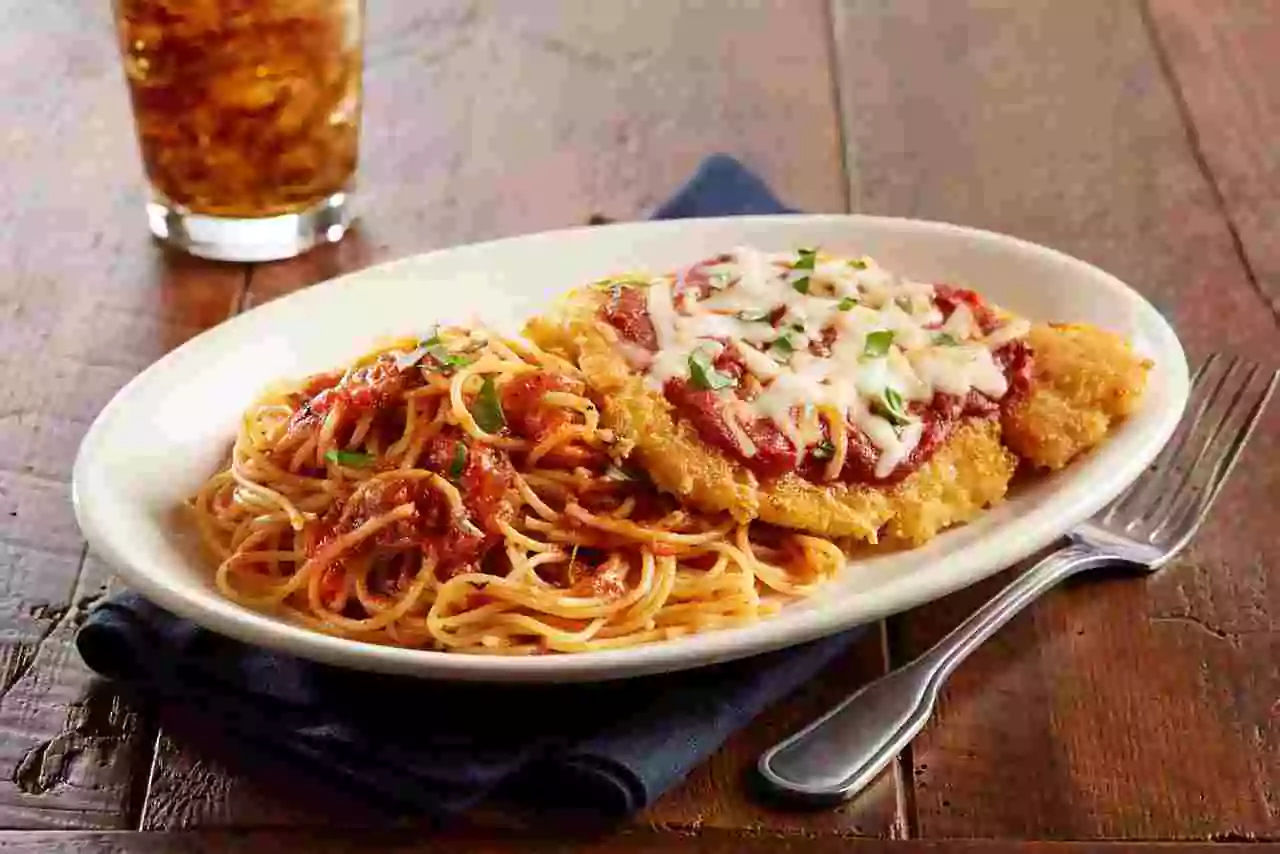 BJ’s Chicken Italian Chicken Parmigiana Pasta Lunch Sized Price Nutrition and Allergen Italian Chicken Parmigiana Pasta Lunch Sized