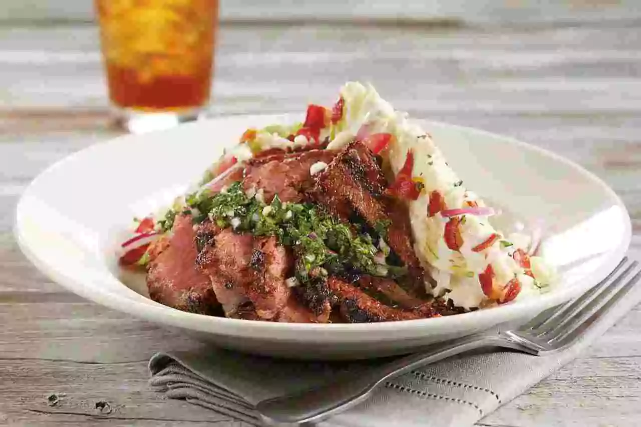 BJ's ENTREE SALADS MENU WITH PRICES Steakhouse Wedge*