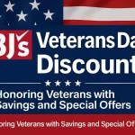BJ's Veterans Day Discount Veterans