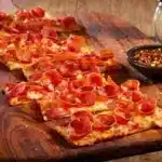 BJ’s Pepperoni Extreme Flatbread Price Nutrition and Allergen Pepperoni Extreme Flatbread