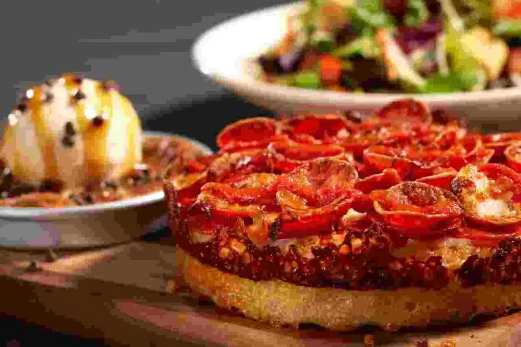 Personal Deep-Dish Pizza & House