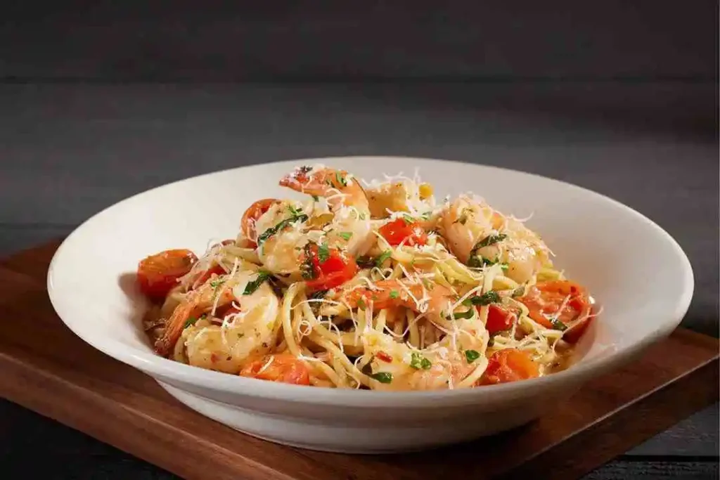 Lemon Basil Shrimp Pasta